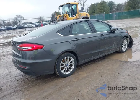2019 Ford Fusion Se z USA, uszkodzony, nr VIN 3FA6P0H7XKR217734